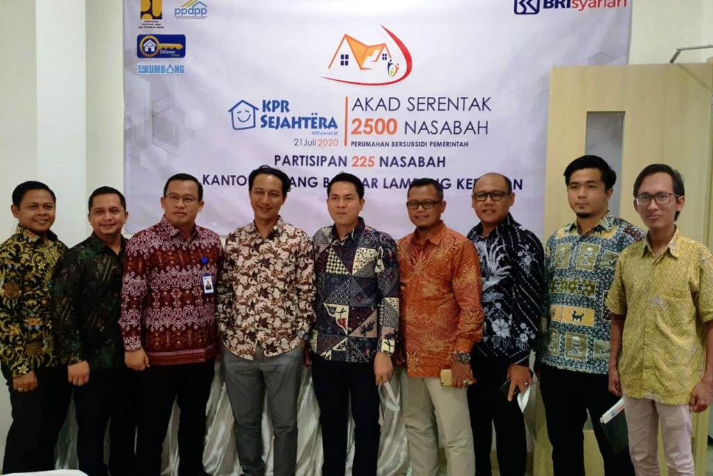 Pengembang di Lampung Apresiasi Akad Kredit FLPP Serentak ...
