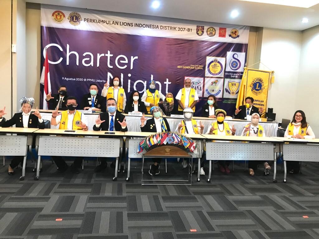 Lions Club Jakarta Selatan Fun Urbana Dikukuhkan