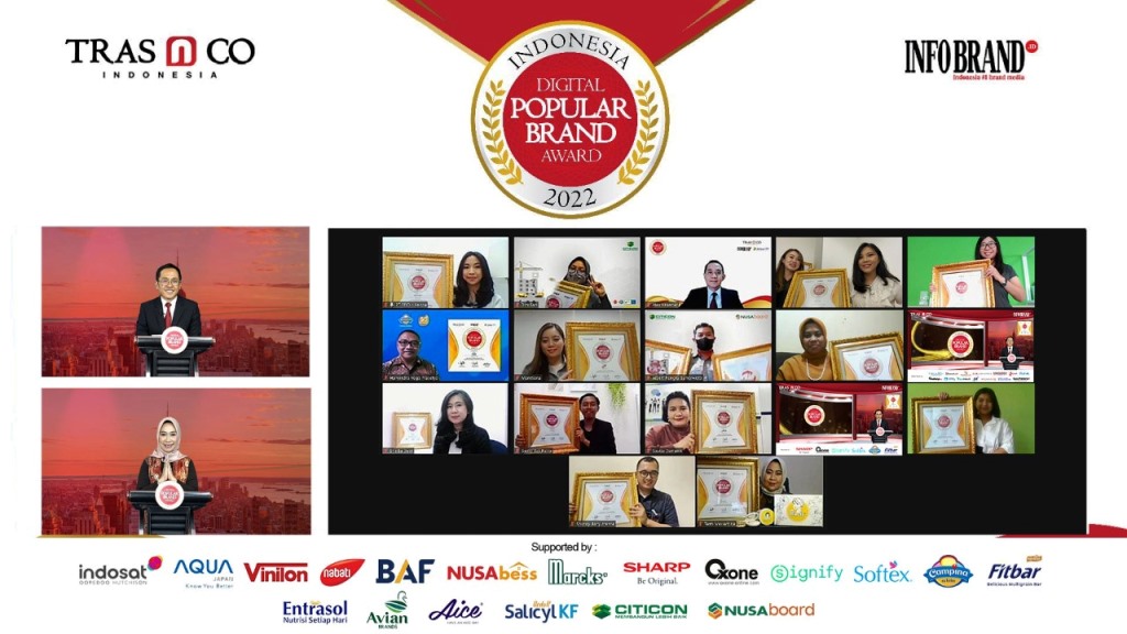 Indonesia Digital Popular Brand Award 2022