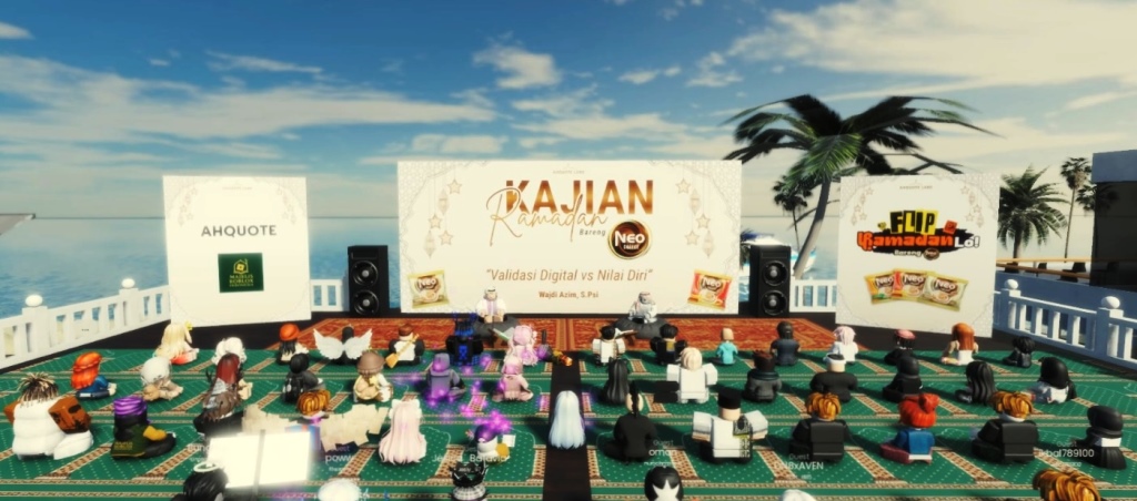 Ngabuburit Masuk Dunia Virtual, Neo Coffee Gelar Kajian Ramadan di Roblox