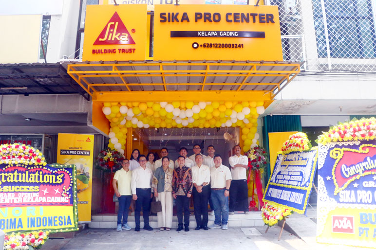 Perkuat Ekosistem Konstruksi Sika Hadirkan Pro Center Terintegrasi di Kelapa Gading