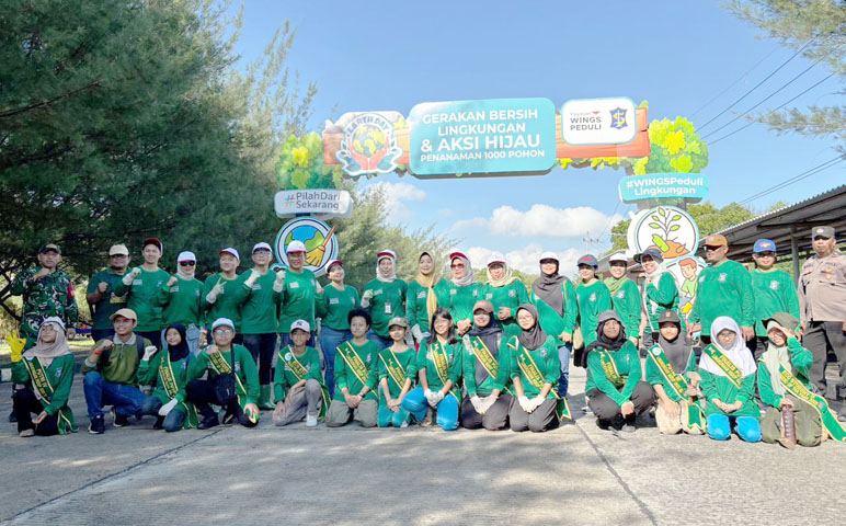 Peringati Hari Bumi, WINGS Group Gelar Aksi Hijau Di Surabaya