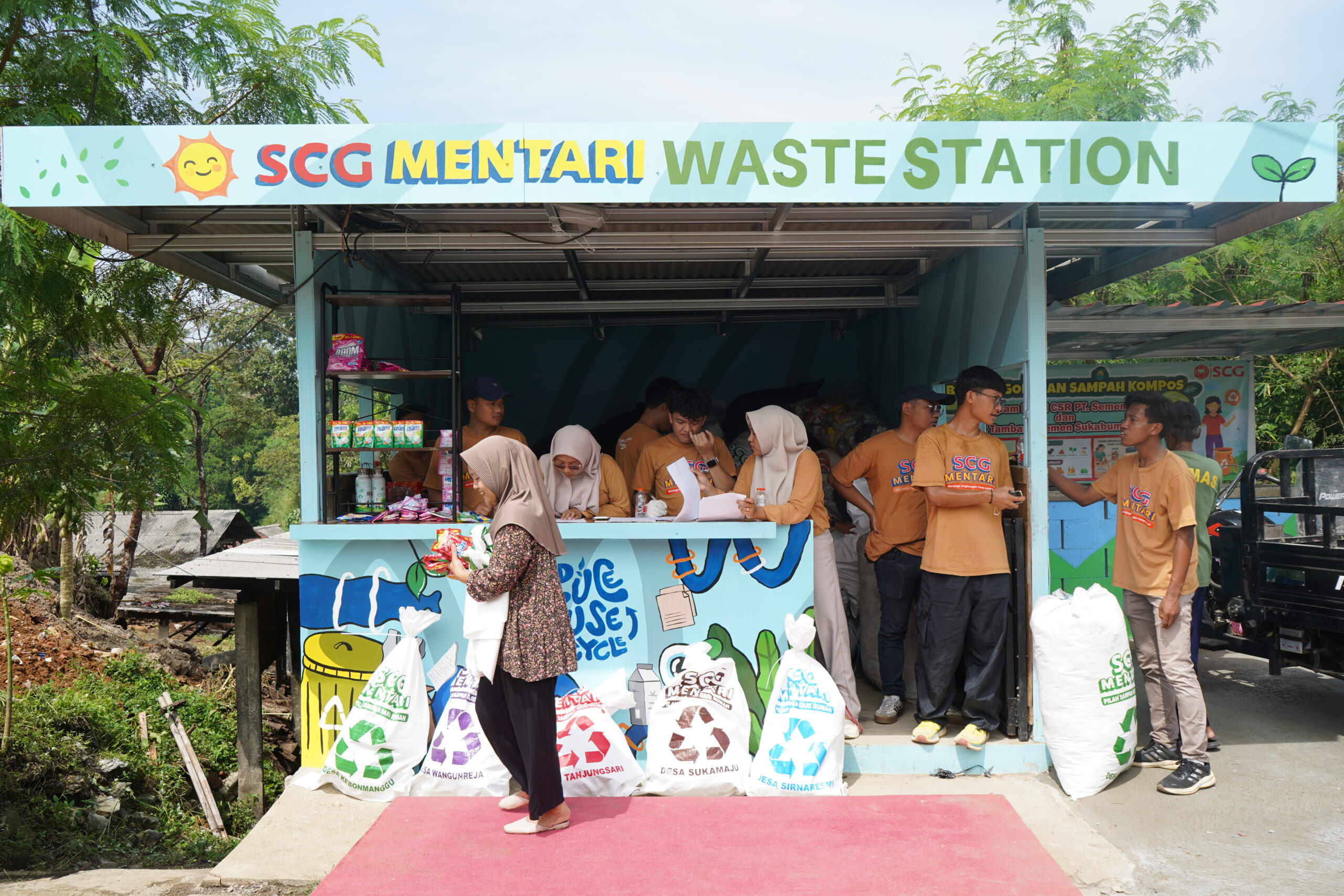 Pengelolaan Sampah Sukabumi, SCG Mentari Waste Station