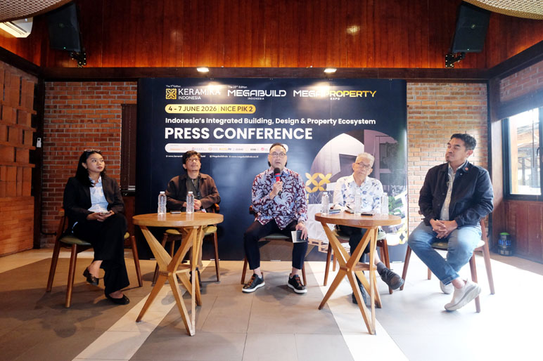 Megabuild-Keramika-Megaproperty 2026 Perkuat Ekosistem Industri Konstruksi dan Properti