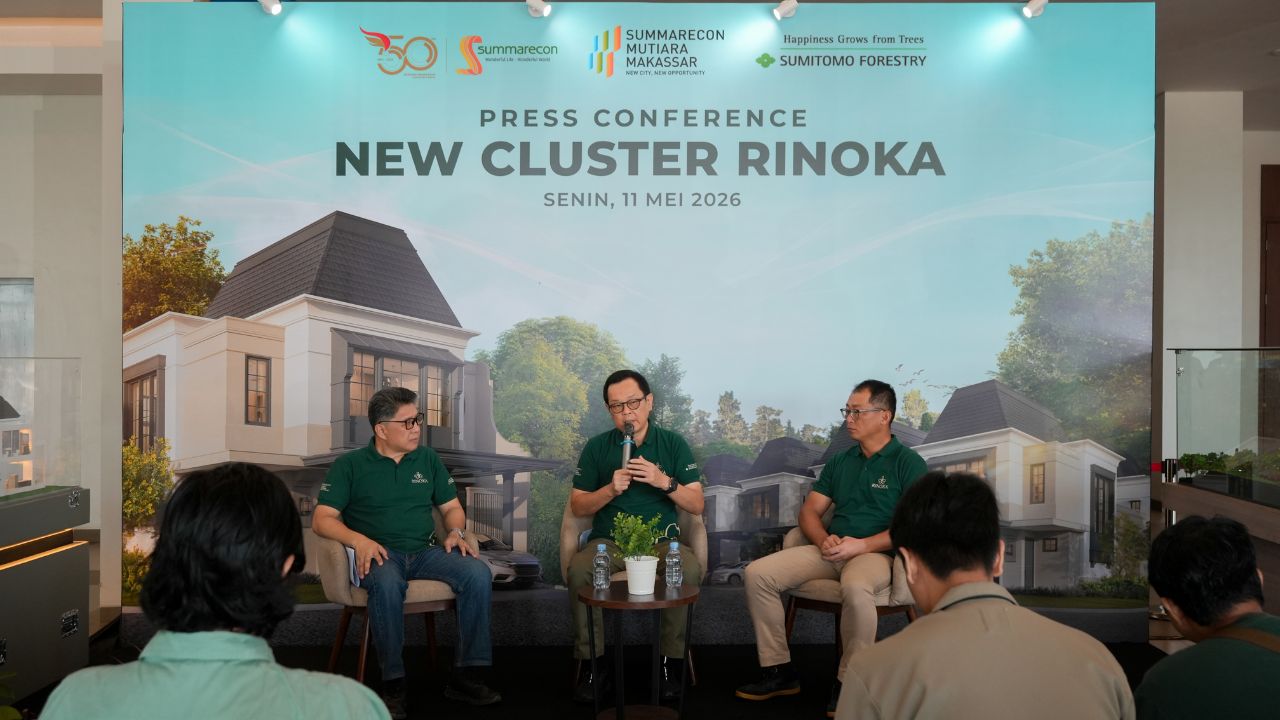 Summarecon Mutiara Makassar Luncurkan New Cluster Rinoka