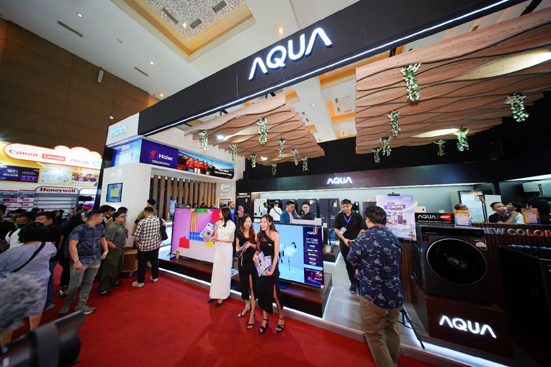 AQUA Elektronik Hujan Promo Di Jakarta Fair 2026, Hadirkan Produk Rumah Tangga Modern