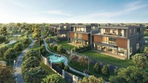 Island Villa NavaPark BSD City.
