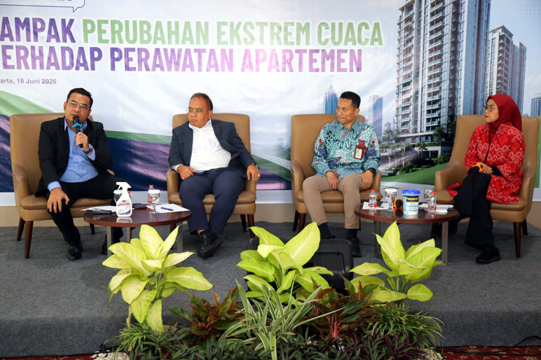 Cuaca Ekstrem Tuntut Standar Baru Perlindungan Bangunan, Pengelola Apartemen Harus Bertransformasi